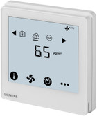 Siemens RDF870KN, S55770-T407, Touch Screen Flush-mount PM2.5 & IAQ Controller with KNX