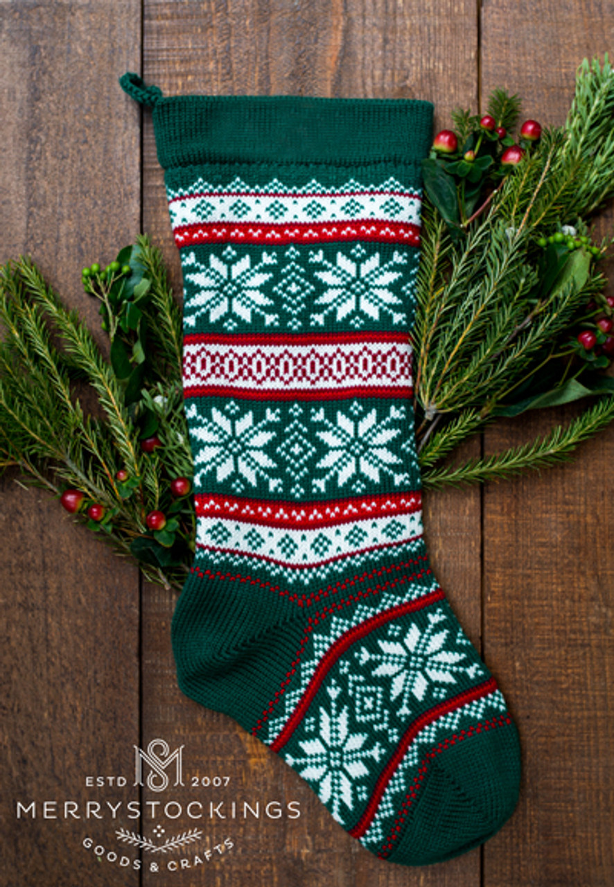 Nordic Needlepoint Christmas Stocking Kit