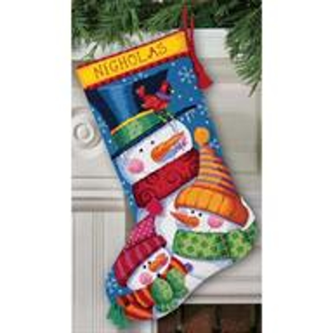 Freezin' Season Needlepoint Stocking Kit by Dimensions