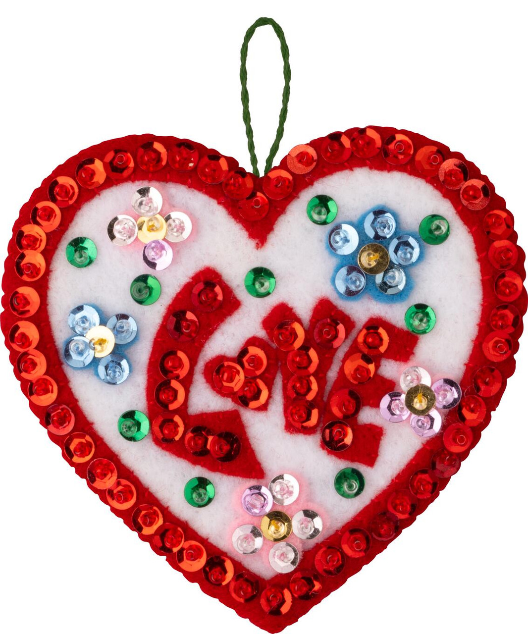 Shop Plaid Bucilla ® Seasonal - Felt - Ornament Kits - Peace and