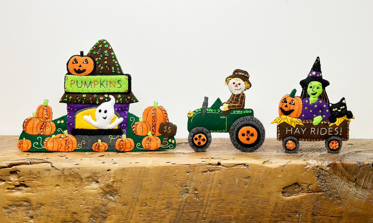 THE MANTEL SERIES™ MerryStockings Halloween Village 2024 MerryStockings