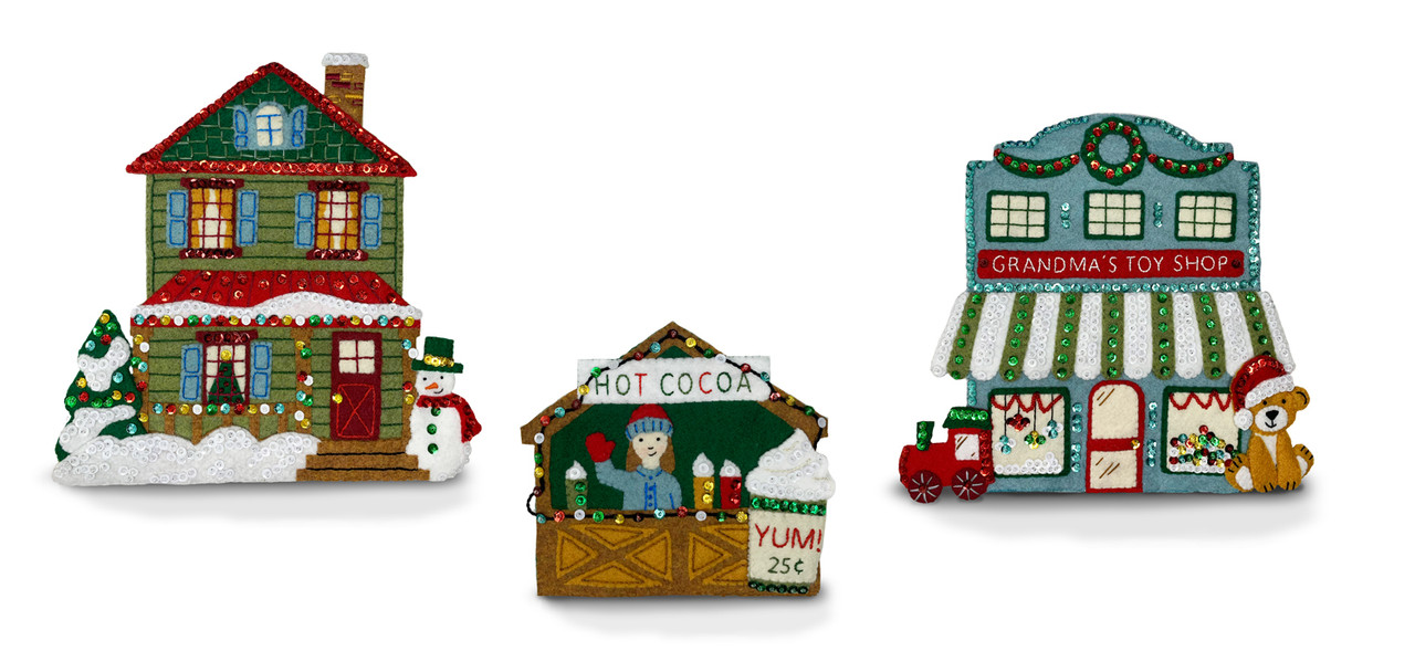 THE MANTEL SERIES™ | MerryStockings Collectible Classic Village