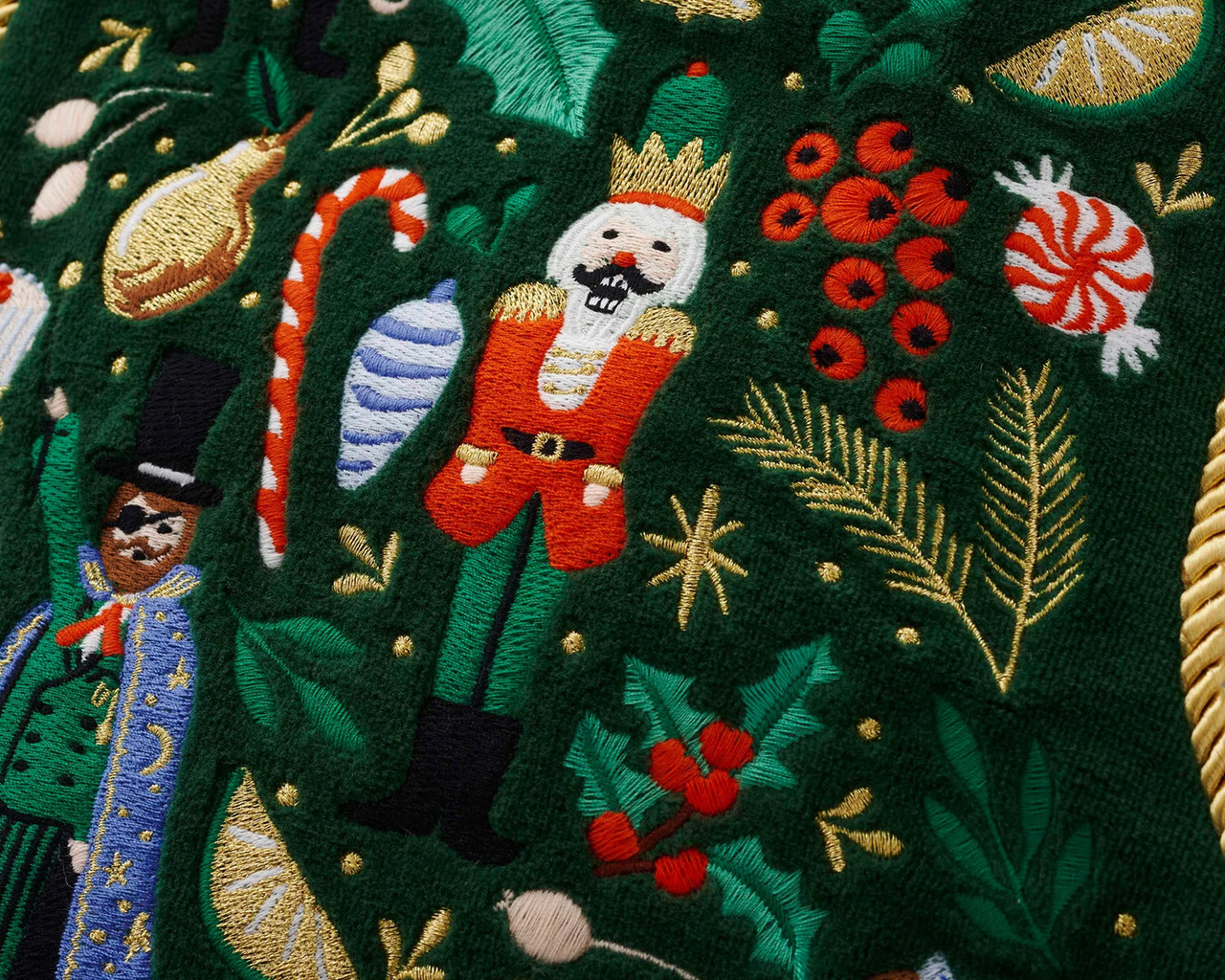Embroidered Stocking - Nutcracker - Thumbnail 4