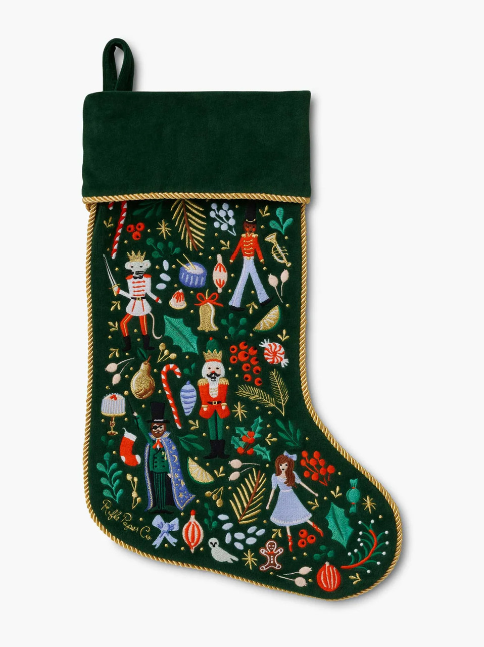 Embroidered Stocking - Nutcracker - Thumbnail 5