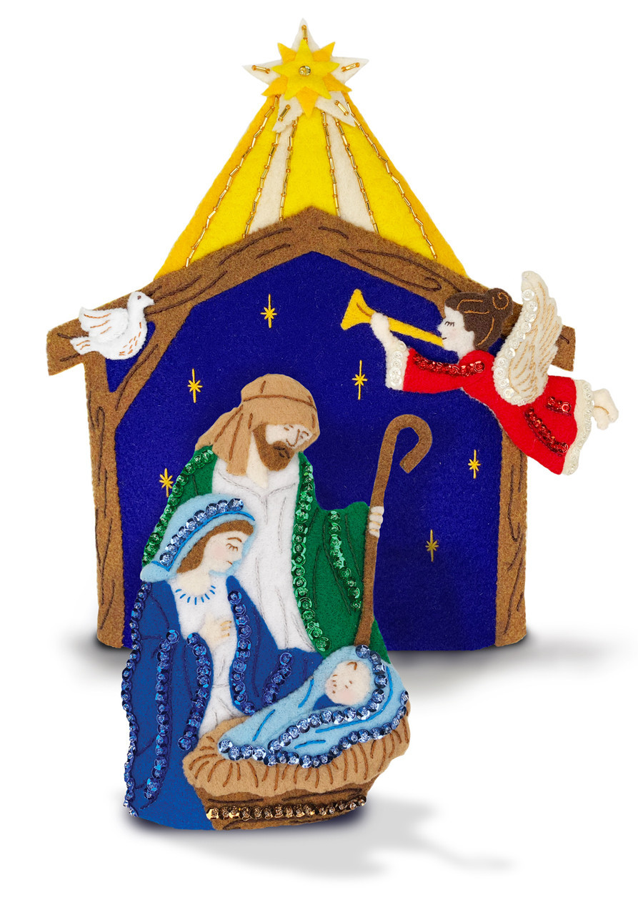 MerryStockings exclusive, felt village Christmas kits