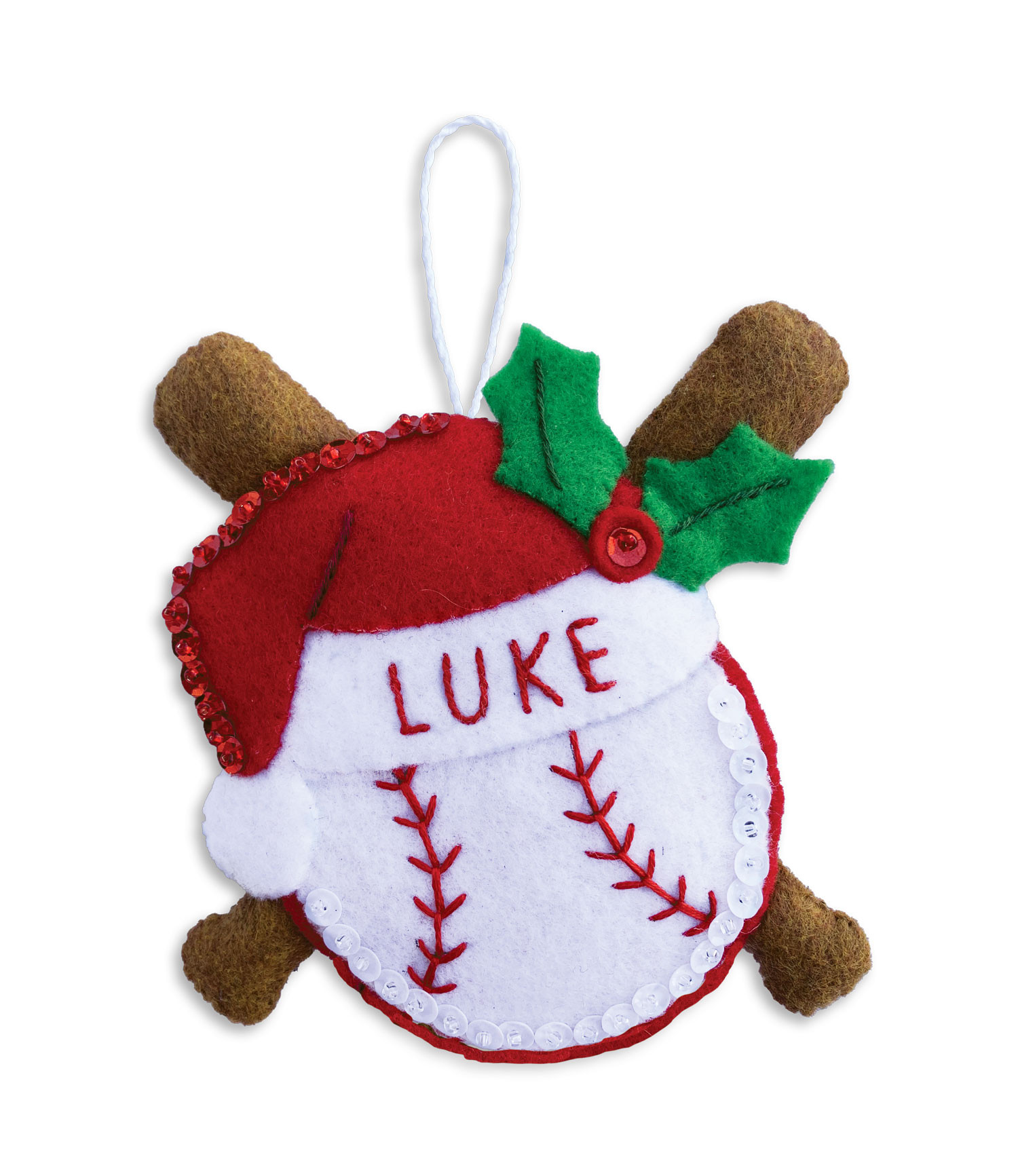 Station 25 Felt Christmas Stocking Kit by MerryStockings Fireman