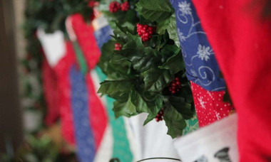 Christmas Stocking Wall That Took 50 Years to Make