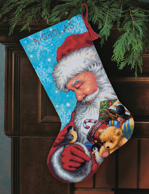 Chill Out Needlepoint Christmas Stocking Kit