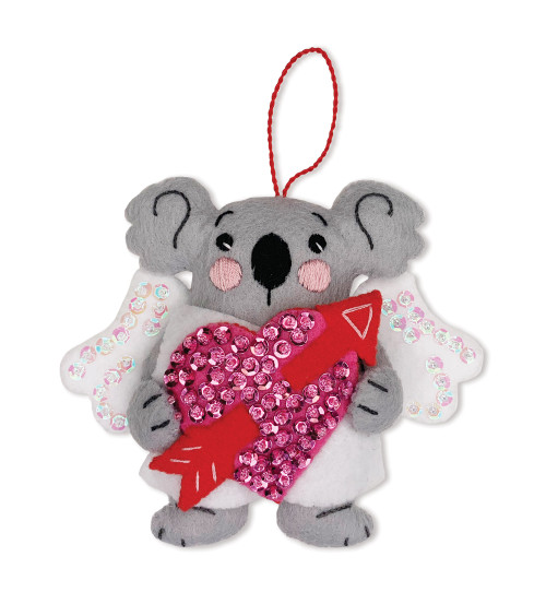 2024 MerryCollectibles Candy Cane Koala, Exclusive to MerryStockings. Similar to a Bucilla ornament.