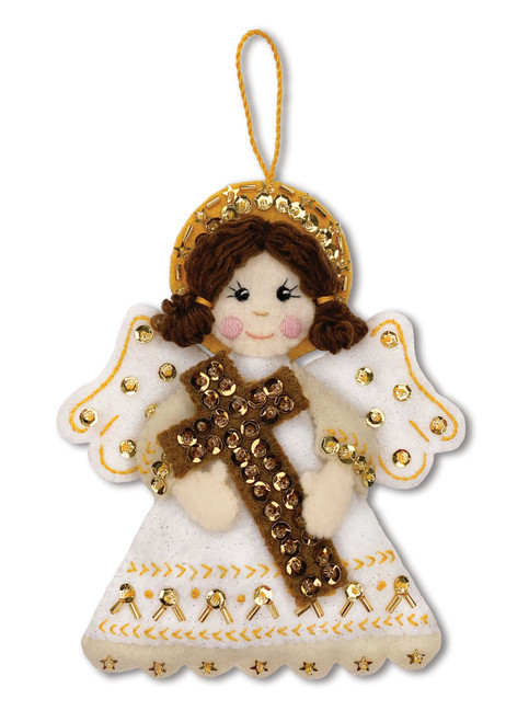 2023 MerryCollectibles Holiday Angel Series | Heavenly Angel | Exclusive MerryStockings ornament, similar to Bucilla