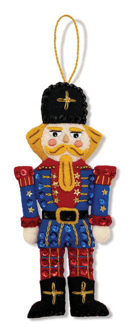MerryCollectibles | September Nutcracker 2025 felt ornament kit by MerryStockings Bucilla