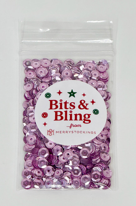 Baby Pink Bits & Bling 5mm Cupped Sequins from MerryStockings