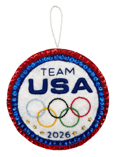 MerryCollectibles | Team USA Games Felt Ornament Kit