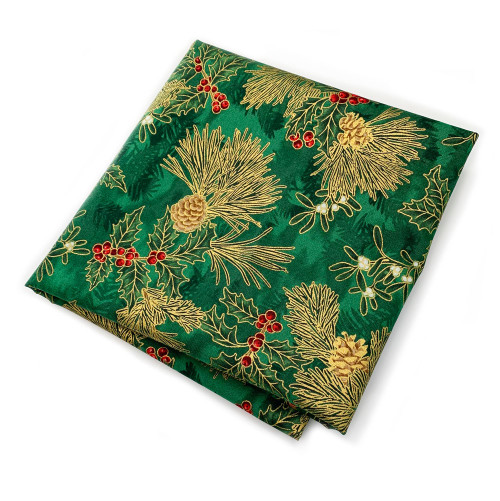 MS Liner Shop | Green with Holly & Berries