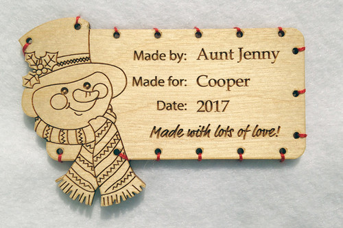 Personalized WoodenTag | Jack Frost