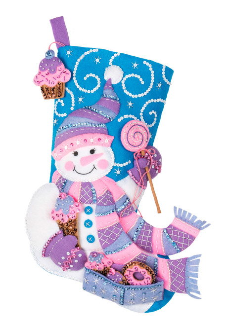 Sweet Treats Bucilla Christmas Stocking Kit