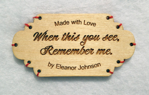 Personalized WoodenTag | When This You See Bucilla MerryStockings