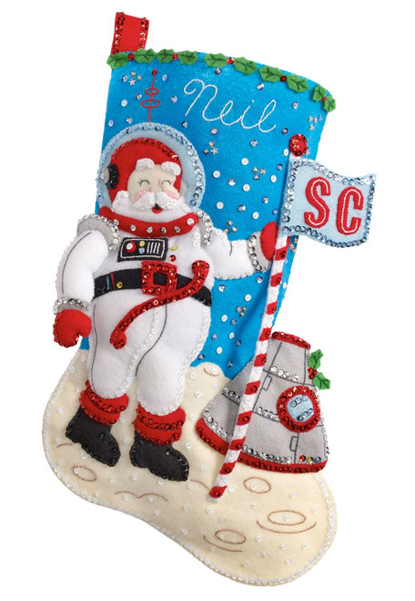 MerryStockings Christmas Bells18 Felt Christmas Stocking Kit