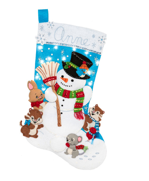 Snow Much Fun Bucilla Christmas Stocking Kit