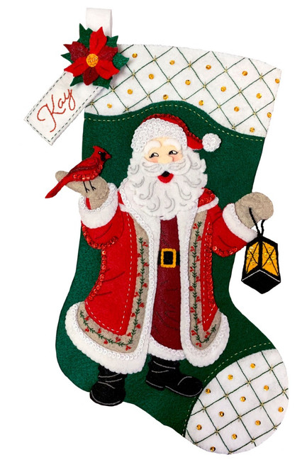 Old World Santa Stocking Kit