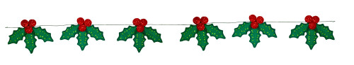 Holly Sprigs Felt Christmas Craft Kit (Set of 6)