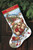 Santa's Journey Cross-Stitch Christmas Stocking Kit