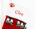 Pet Christmas Stocking Personalized Cat