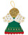 2023 MerryCollectibles Holiday Angel Series | Christmas Angel | Exclusive MerryStockings ornament, similar to Bucilla, back of the Angel