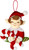 Merry Elves Felt Ornament kit from Bucilla, set of 4 Group, Elf 1