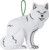 Nordic Noel felt ornament kit from Bucilla, set of 4