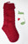 Set of 3 Mini Hand-Crocheted Christmas Stockings