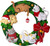 Holiday House Cats Bucilla Felt Wreath Kit from MerryStockings