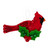 Merry Minis Modern Felt Ornament Kit by Bucilla 24 Pieces, available at MerryStockings