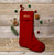 Personalized Christmas stocking Red Velvet | Made in the USA