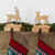 MerryStockings Deer Christmas Stocking Holders | Cherry (Set of 2)