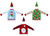 Holiday Sweaters Bucilla Bottle Covers Kit (set of 3)