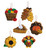 Harvest Felt Ornament Kit (Set of 6)