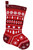 Fair Isle Christmas: RED Stocking Kit by MerryStockings