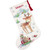 Reindeer and Hedgehog Counted Cross Stitch Christmas Stocking Kit