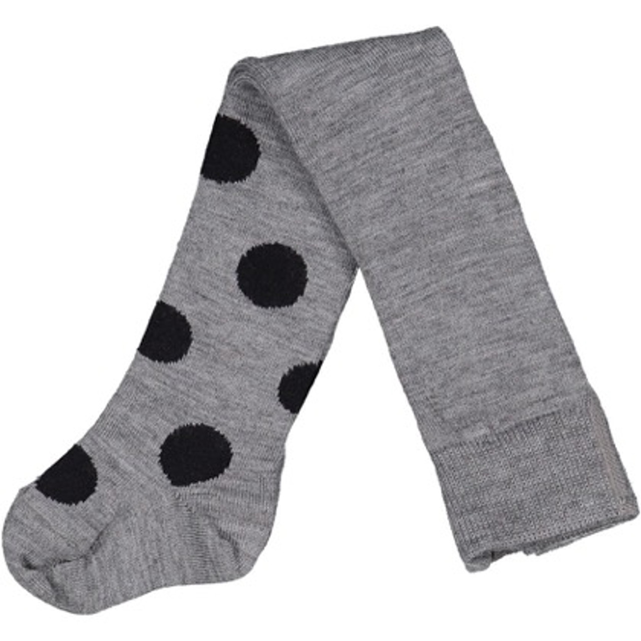 Winter Dot Wool Tights (0-2mos)-21925