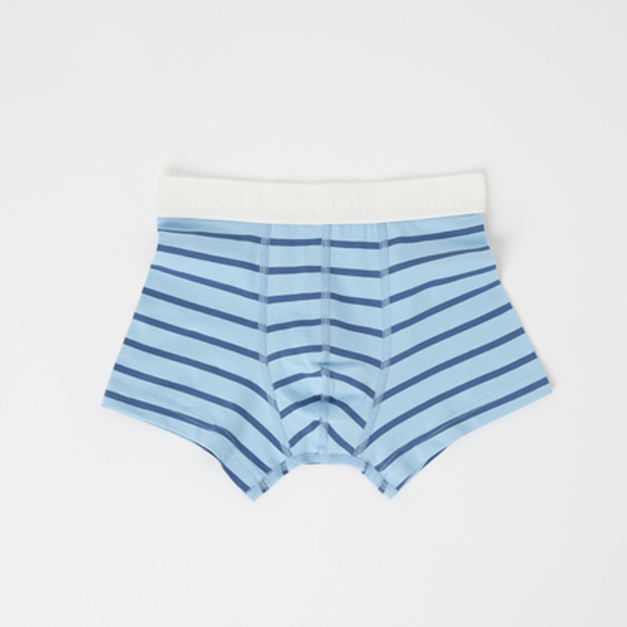 Boys Soft Stripe Boxer Brief | Orange