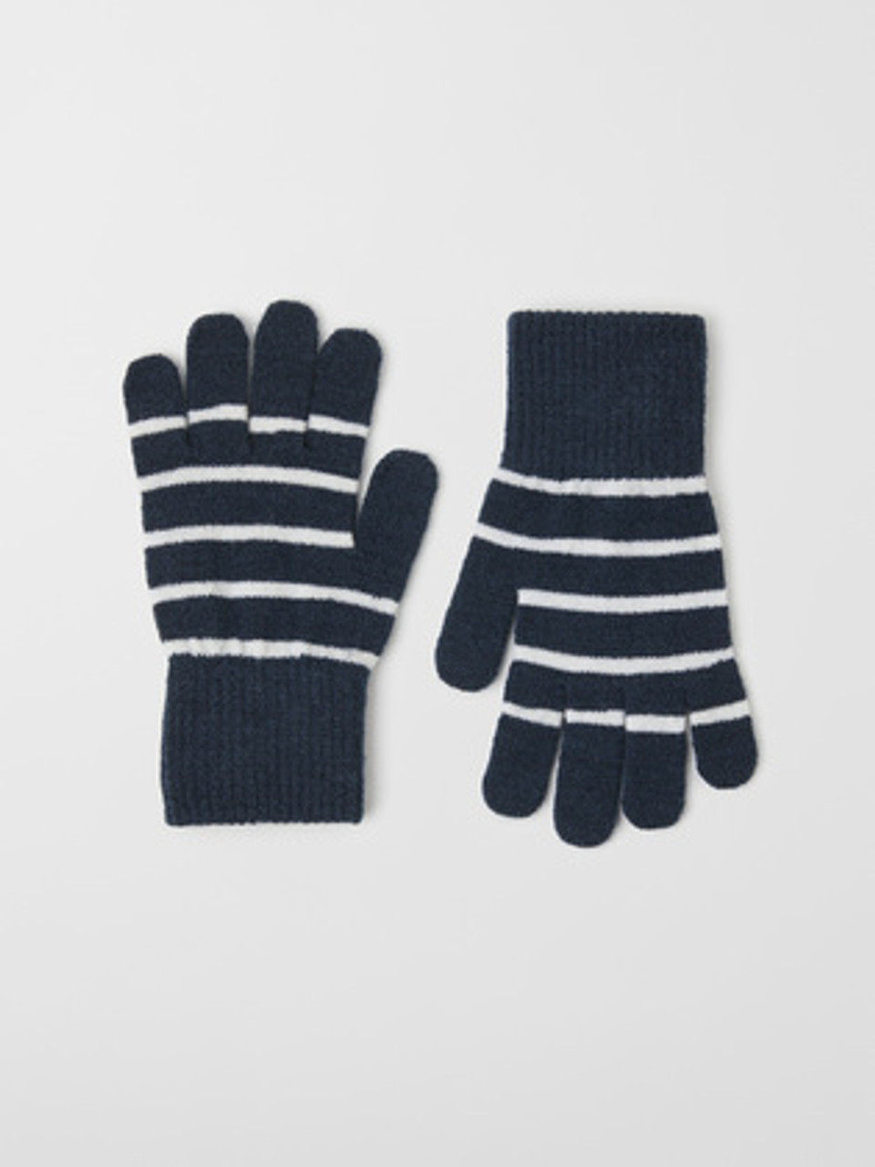 Signature Stripe Magic Wool Gloves (4-12Yrs)-28209 Wool