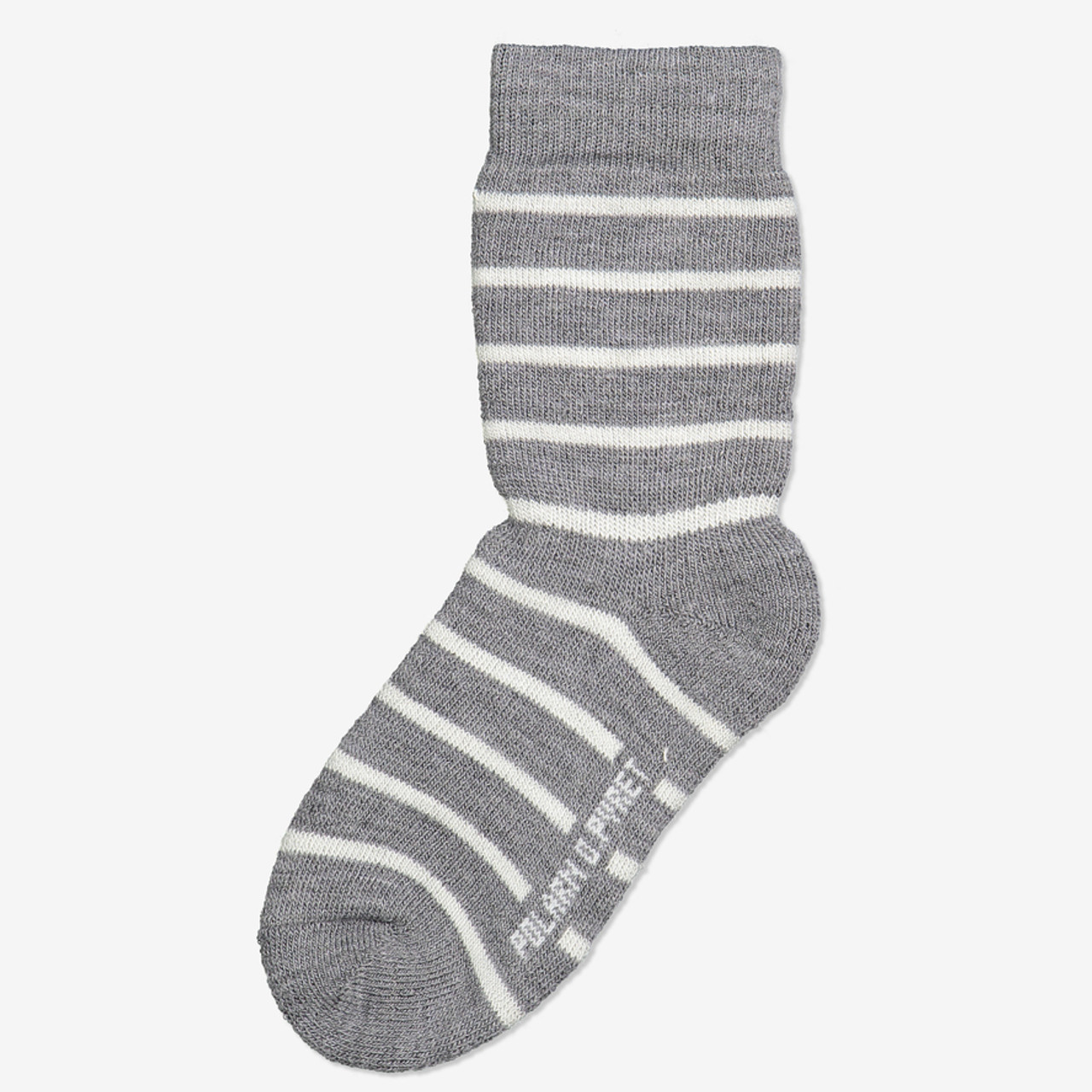 WOOL TERRY STRIPED SOCKS (6-10YRS)-26856