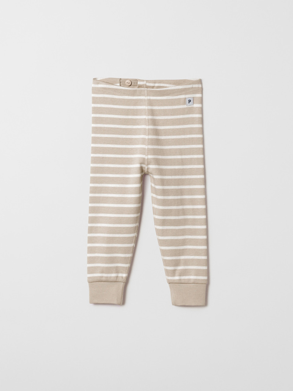 SEASONAL STRIPE GOTS JOGGERS (PREEMIE-12MOS)-27978