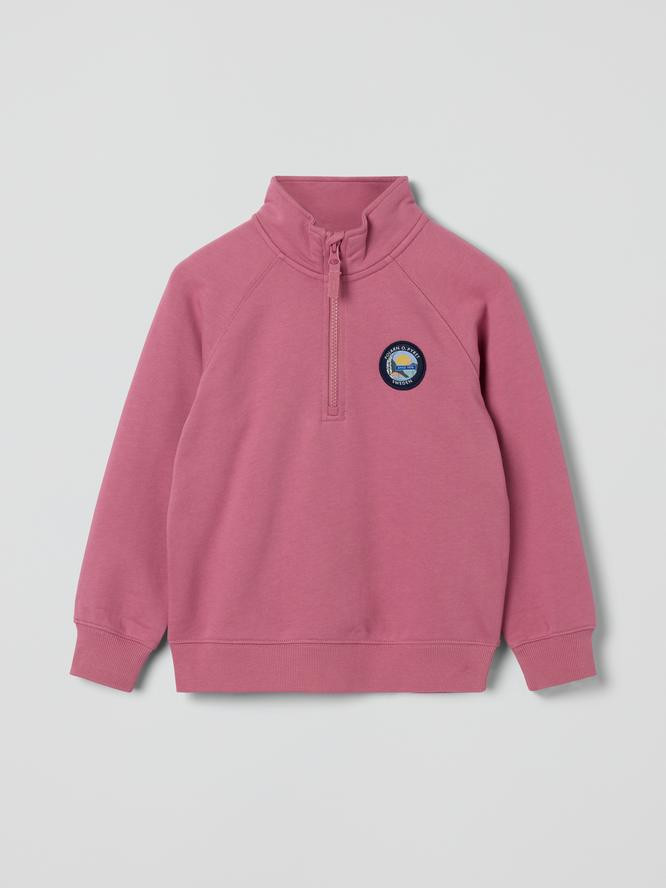トップス HOLIDAY / OFFICE UNIFORM SWEAT Po.P Adventure Half Zip Gots Sweatshirt (6-10yrs)-32092