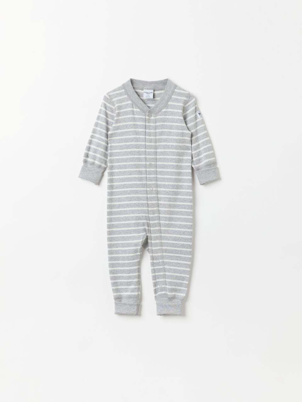CLASSIC STRIPE GOTS ROMPER (PREEMIE-12MOS)-30370