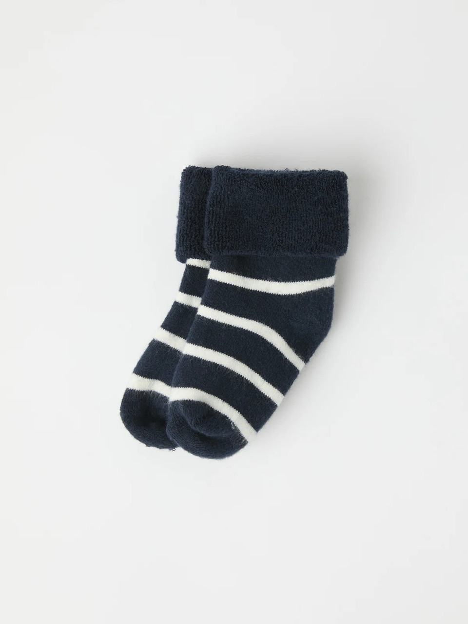 CLASSIC STRIPE ECO TERRY SOCK (0-9MOS)-32369