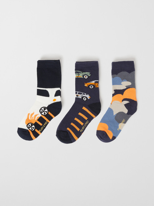 Anti Slip Wool Turn Up Socks (2-6yrs)-25060