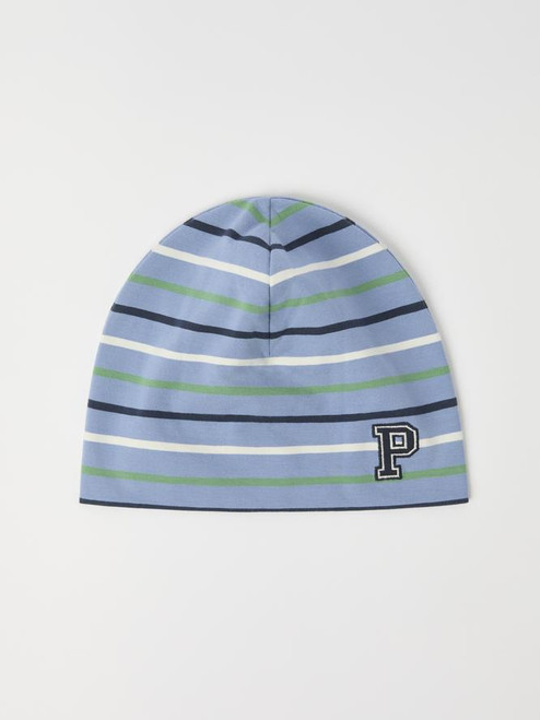 FAMILY PROUD SEASONAL STRIPE ECO BEANIE (9MOS-2YRS)-30470