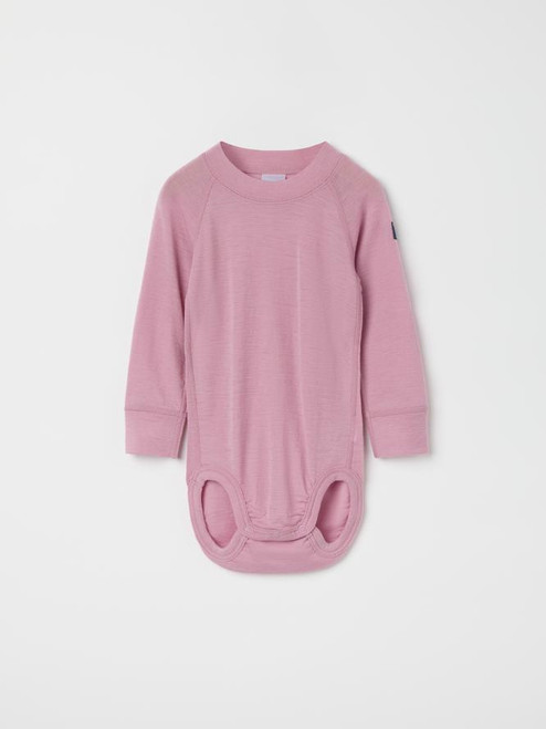 MERINO WOOL BODYSUIT (6MOS-2YRS)-30375